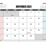 Free Printable November 2023 Calendar 12 Templates