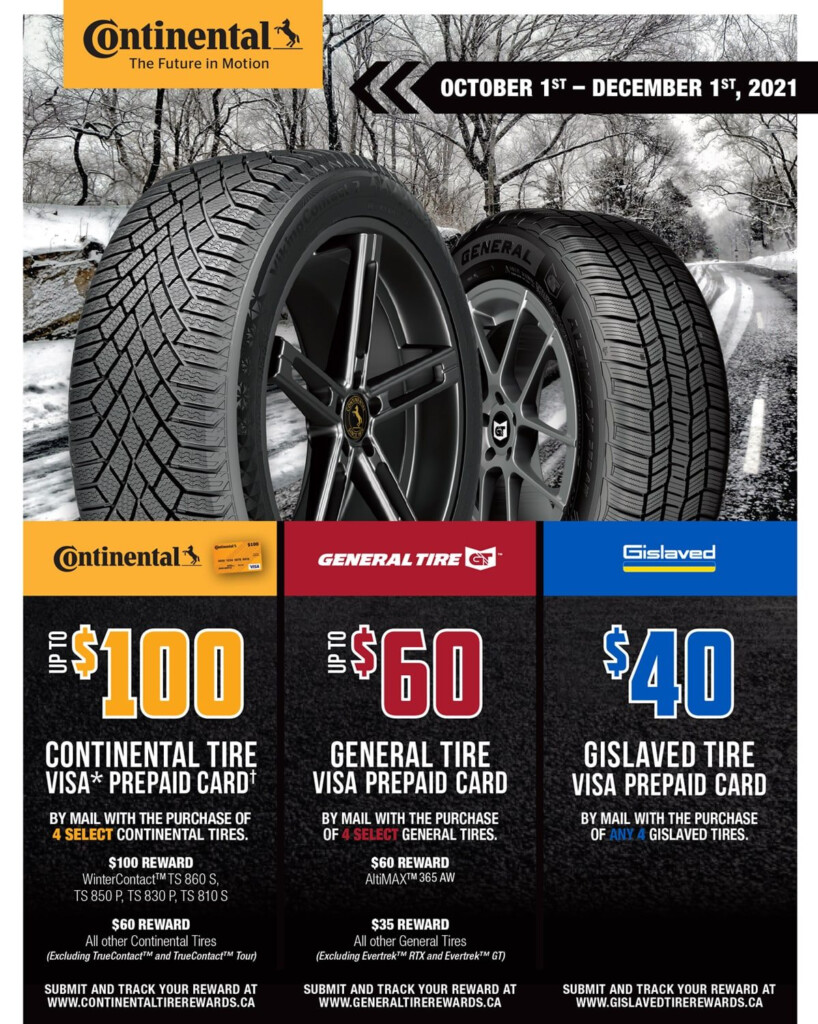 General Tire Rebate Fall 2021 OK Tire