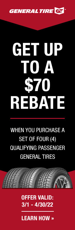 General Tire Rebate Oasis Tire