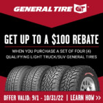 General Up To 100 Rebate Tires Etc