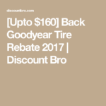 Goodyear Rebate Tire Do You Need Stamps GoodYearRebate