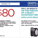 Goodyear Tire Rebate Sears 2022 2022 Tirerebate