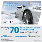 Hankook Tire Announces Winter Rebate