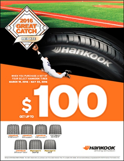 Hankook Wants To Knock It Out Of The Park With Spring Rebate Retail