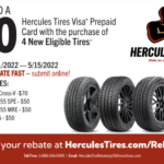 Hercules Tire Rebate Fall 2022 Printable Rebate Form