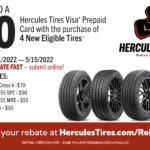 Hercules Tires Rebate Printable Rebate Form