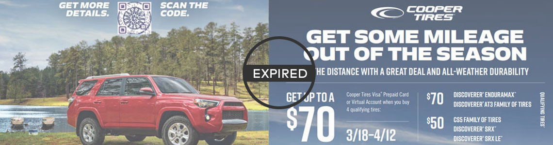 How Do You Claim 70 Rebate For Cooper Atw Tires 2022 Tirerebate