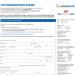 Michelin Printable Rebate Form