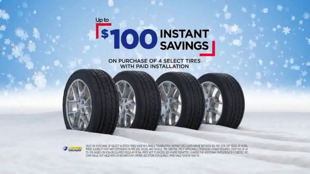 National Tire Battery TV Commercial Four Tire Savings ISpot tv