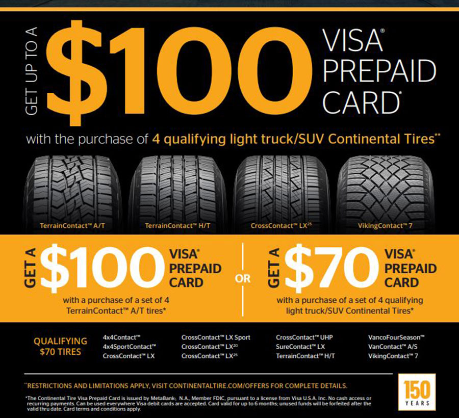 Rebates And Promotions In Lexington Nicholasville KY S S Tire