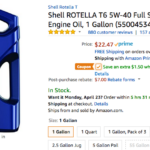 Shell Rotella T6 Users 7 Rebate When Purchasing NASIOC