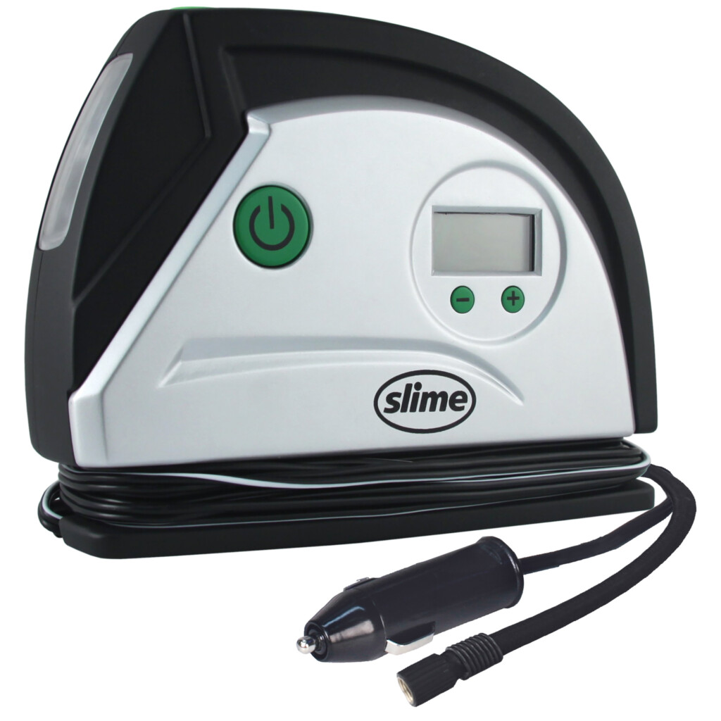 Slime 12 Volt Digital Tire Inflator With LED Light 40051 BrickSeek