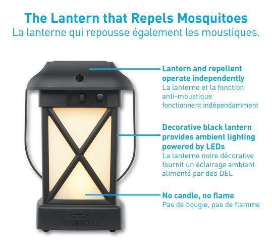 Thermacell Patio Shield Mosquito Repellent Lantern Canadian Tire 