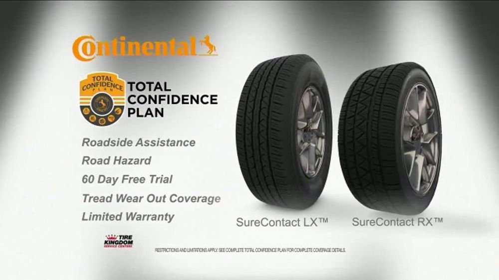 Tire Kingdom Big Brands Bonus Month TV Commercial Continental Tires