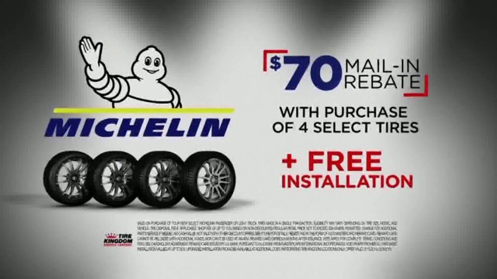 Tire Kingdom Big Brands Bonus Month TV Commercial Michelin Tire 