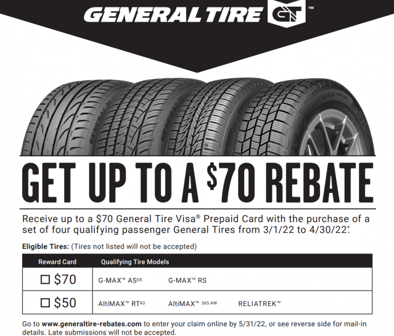 Tire Pro Rebates Printable Rebate Form