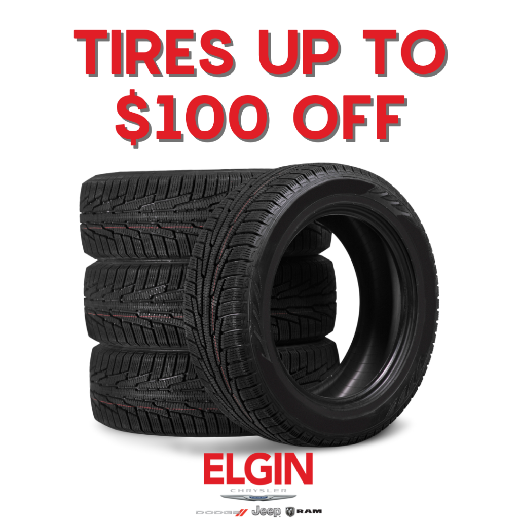 TIRE REBATE GRAPHIC Elgin Chrysler