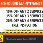 Tire Rebates Auto Service Oil Change Coupons Tires Plus Of ND