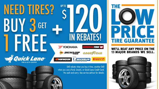 Tires Buy 3 Get 1 Free Plus Rebates SiouxFalls Ford News Sioux 