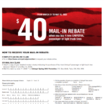 Uniroyal Tire Rebates 2022 Printable Rebate Form