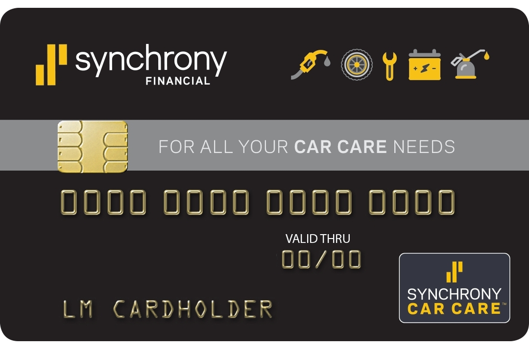 Upgraded Synchrony Car Care Discover Credit Card Rocks CardTrak