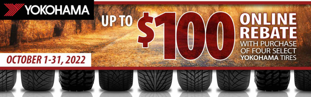 Yokohama Tire 100 Rebate RNR Tire Express