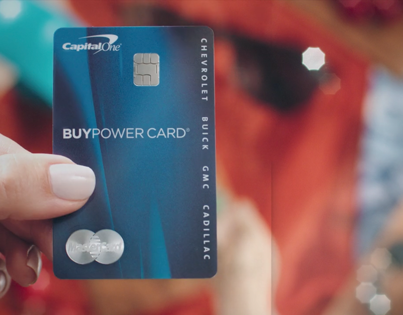 CAPITALONE GM BUYPOWER CARD PERKS On Behance