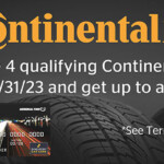 Continental Tire Rebate July August 2023 Giga tires