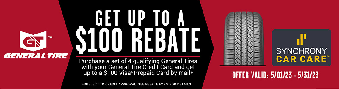 General Tire May 2023 Rebate Tires easy