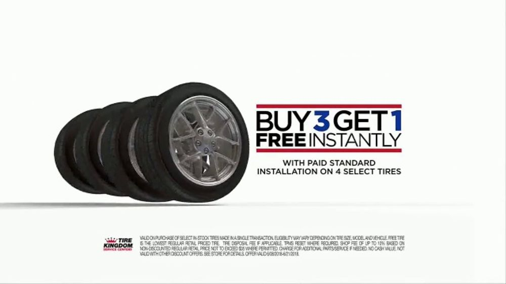 Tire Kingdom TV Spot Buy Three Rebate ISpot tv