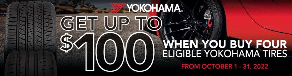 Yokohama Tire Rebate Fall 2022 Giga tires