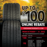 Yokohama Tire Rebate Get Up To 100 Rebate 10 1 22 10 31 22