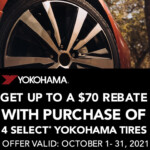 Yokohama Tire Rebates Tyre Offers Yokohama Rebates