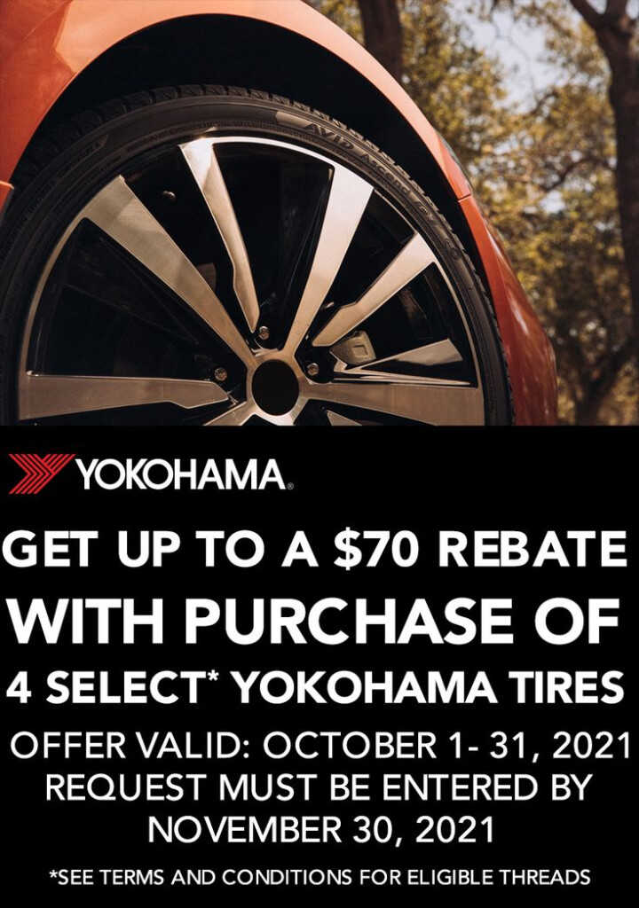 Yokohama Tire Rebates Tyre Offers Yokohama Rebates