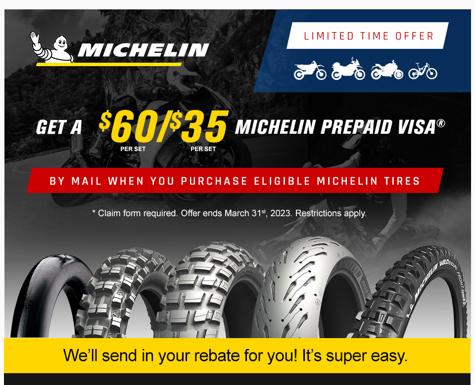 2023 Michelin Spring Rebate