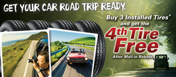 24dealz Buy 3 Tires Get One Free August 2013