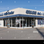 A Sears Auto Center In Jackson Tennessee Stock Photo Alamy