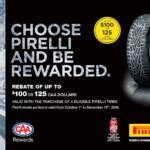 AutoCare Signature Tire Pirelli Winter Tire Rebate