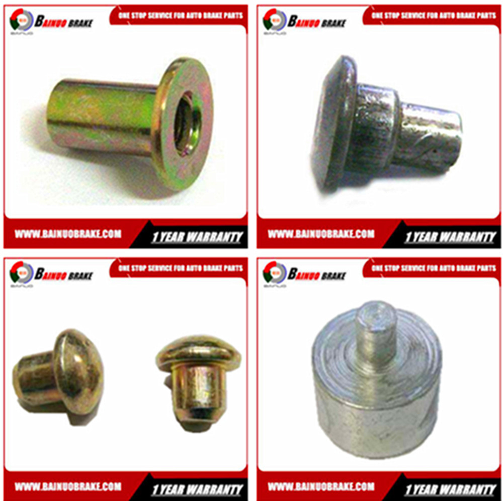 Brake Accessory Hardware Fasteners Solid Tubular Rivets Or Axles Of Car 