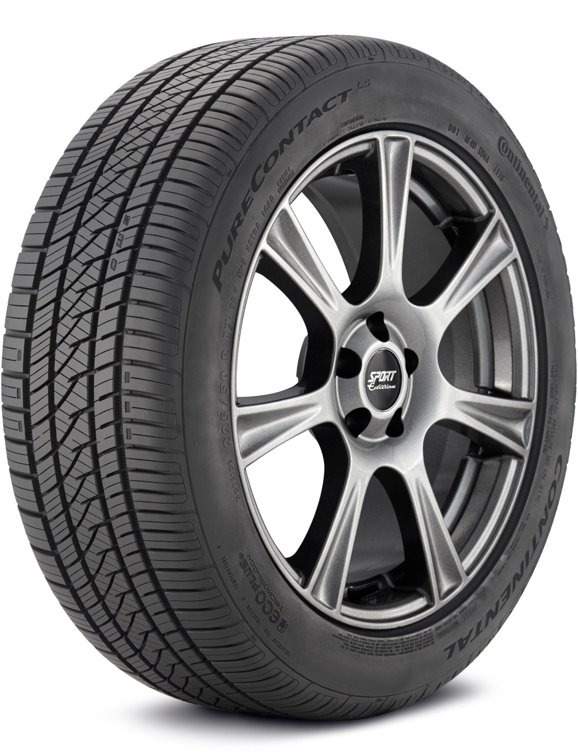 Continental PureContact LS Grand Touring All Season Tire From 119 99 