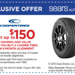 Cooper Tire Rebate And Coupons July 2018