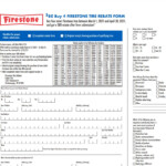 Firestone Complete Auto Care Tire Rebate Printable Rebate Form