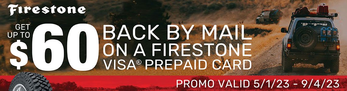 Firestone Rebate May September 2023 Giga tires