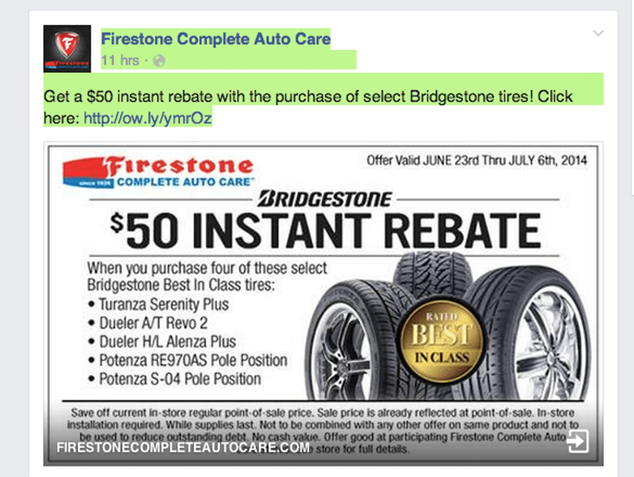 Firestone Tire Rebate TireRebates Rebate2022