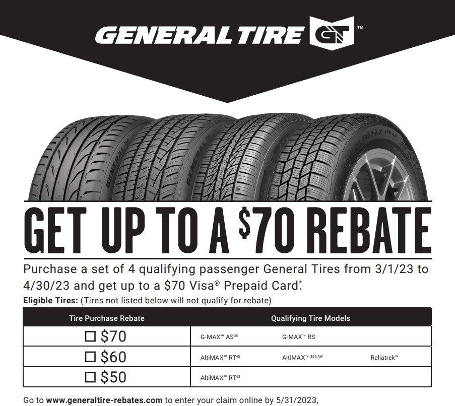 General Tire TireRebate