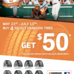 Get A 50 Online Or Mail in Rebate On Hankook Tires Kubly s Automotive