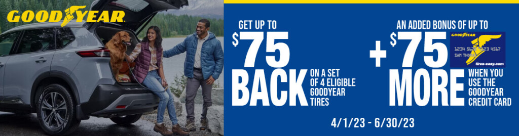 Goodyear Spring 2023 Rebate Tires easy