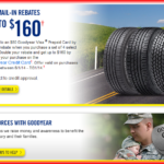 Goodyear Tire Rebate And Coupons For October 2018