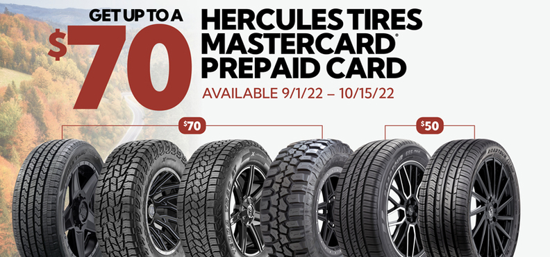 Hercules Offers Consumer Rebates On Select Tires Tire Business