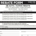 Kumho Tire Rebate 2023 TireRebate